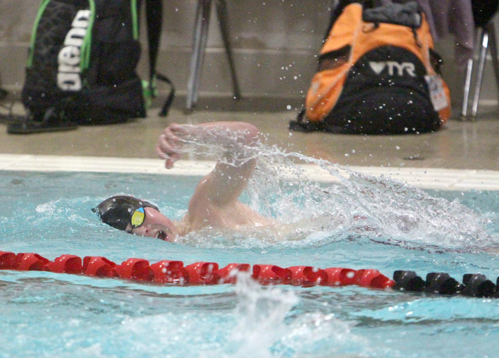 Menomonie at Chi-Hi boys swimming 1-21-20